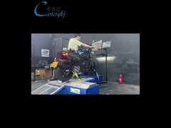 Tweewiel motorfiets dynamometer beoordelen van de prestaties van motorfietsmotoren