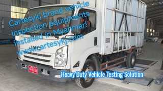 Cartesykj merk zware rollenremtester + zijsliptester + snelheidsmetertester in Myanmar