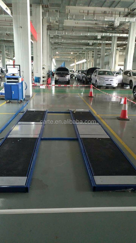 2CTPB-10G Ultra platte plaat rem tester Car Test Line voor vrachtwagen test de remkracht