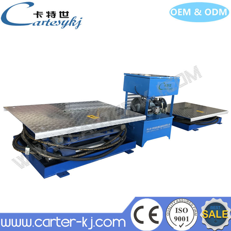 2.2KW Werkpatroon Voertuig Spel Detector voor Koffers en Auto's Hydraulische Druk Aandrijving