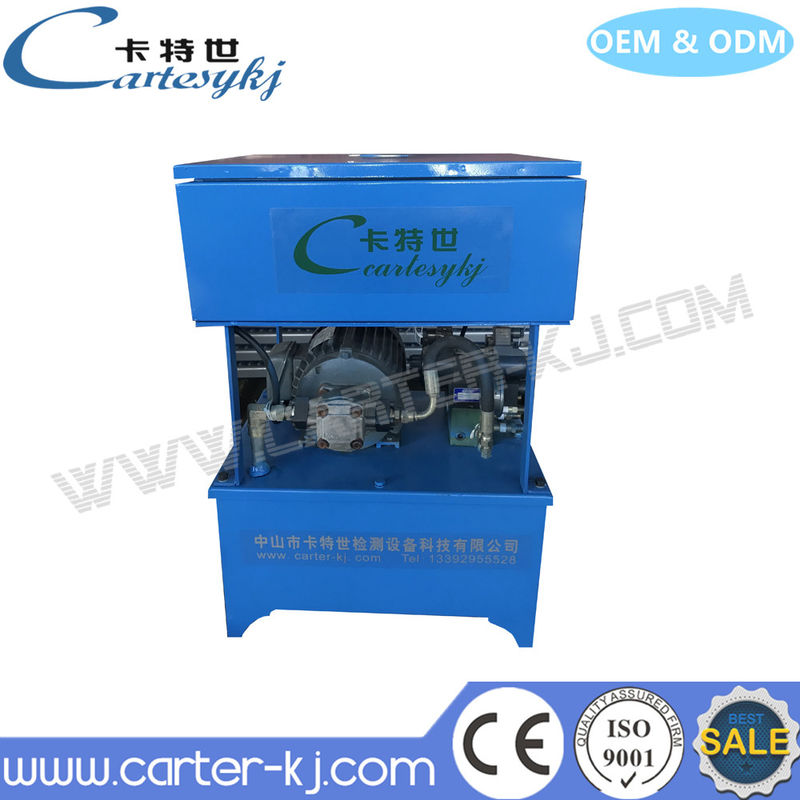 2.2KW Werkpatroon Voertuig Spel Detector voor Koffers en Auto's Hydraulische Druk Aandrijving