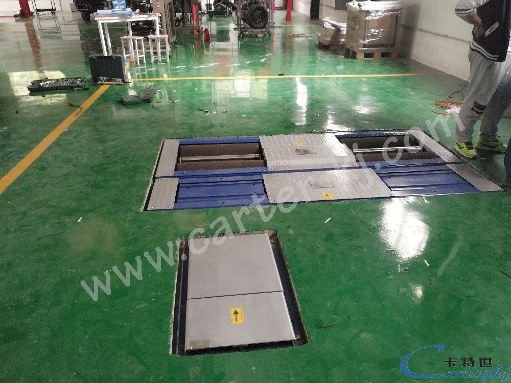 AC380V±10% Spanning 4T Car Load Suspension Performance Tester voor brede compatibiliteit