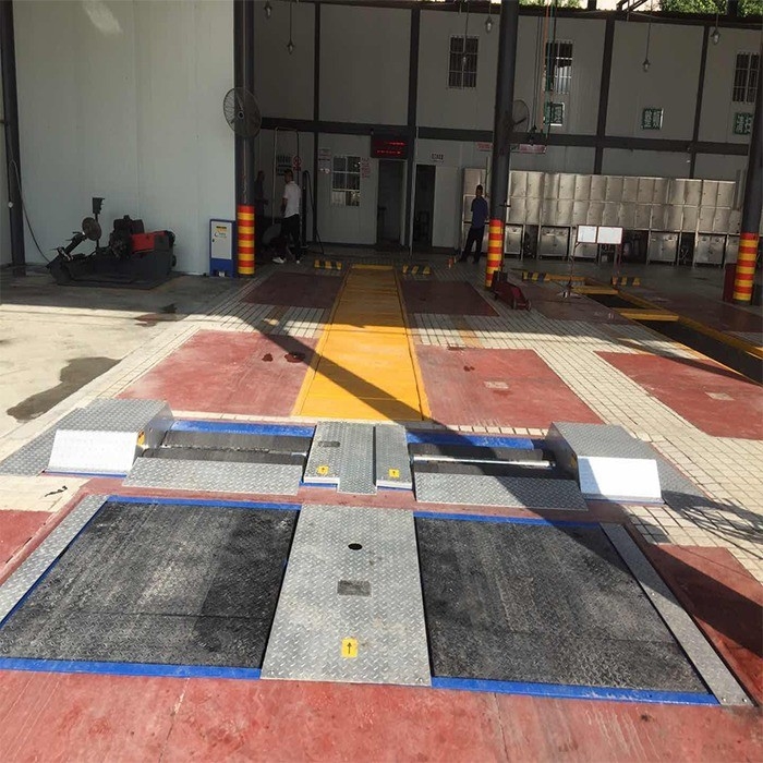 10 t lading CTCH-10 voertuig zijdelingse gliptester voor voertuiginspectieapparatuur voor vrachtwagens en auto's