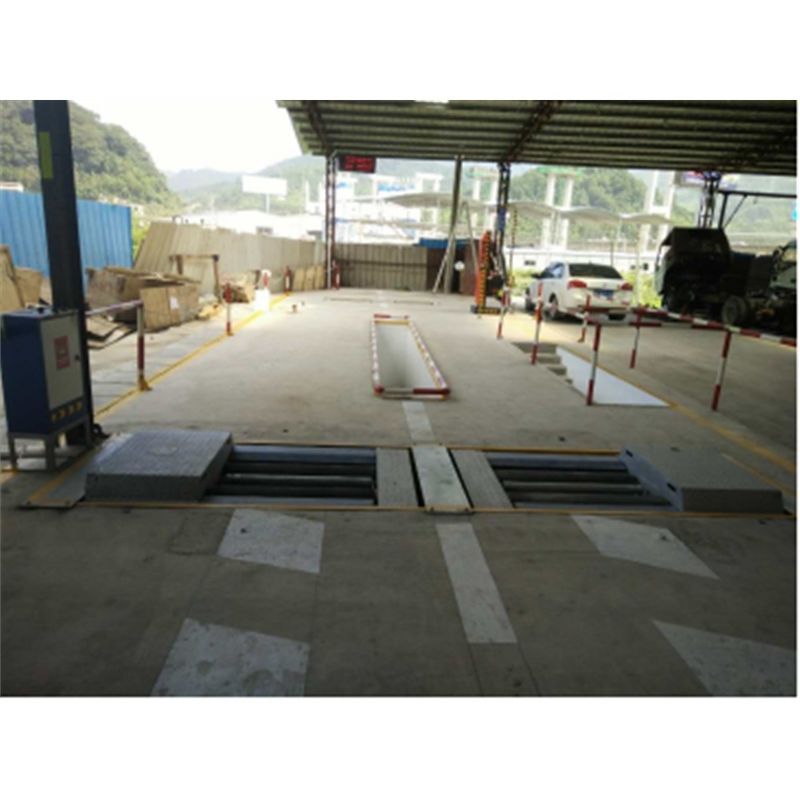 2004-2010 CTFZ-13B 15T Voertuigrolremtestbank met laadlift voor vrachtwagens en auto's