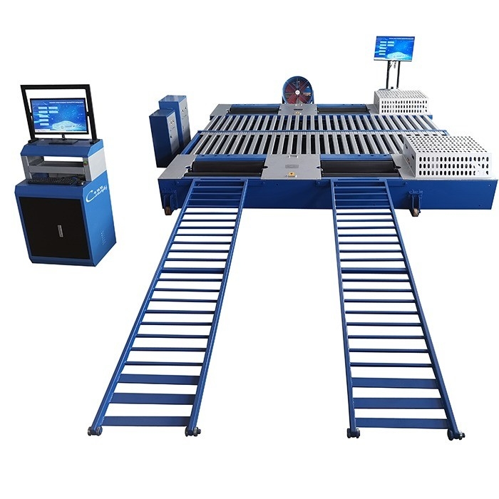 CTDCG-3-4WD Auto Auto Voertuig Testbaan Voertuig Chassis Dynamometer paardenkracht machine