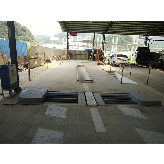 Truck Roller Brake Tester Belt Vehicle Inspection Equipment 4t Load Capacity CTFZ-3B Lifting Testing Machine