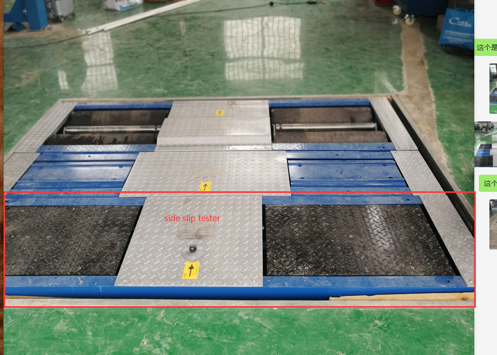 CTGT3-4C Roller 4-in-1 voertuigtestlijn Rollerremtoetser met asbelasting dubbel plaatzijglijtoetser Suspensieproef