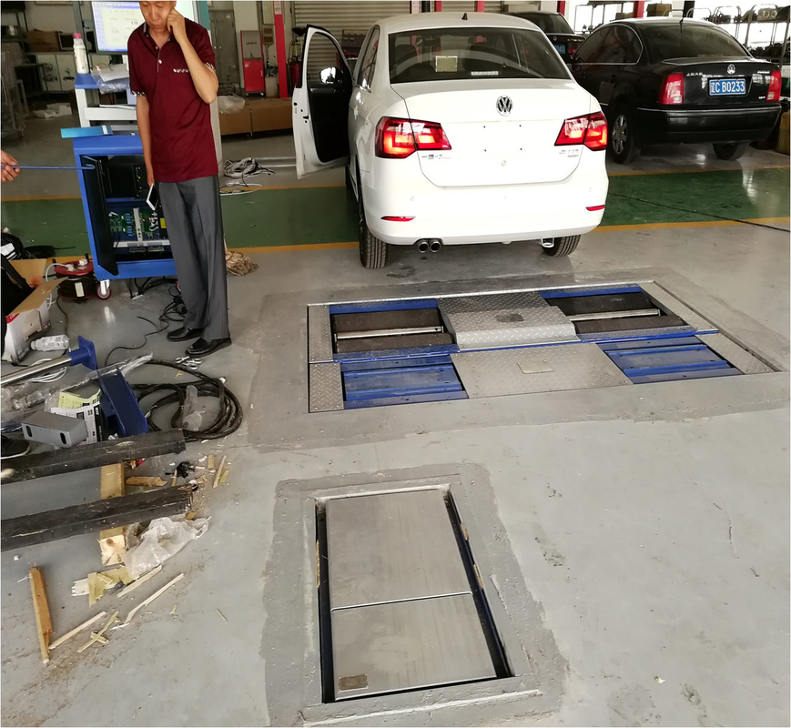 CTGT-3-4 Roller 4-in-1 voertuigtestlijn Rollerremtoetser met asbelasting Eenvoudige plaatzijverschuivingstoets Toets ophanging