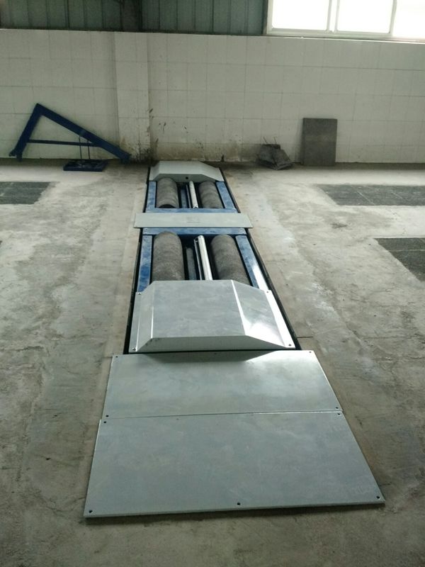 Cartesy Automobile Roller Brake Tester Krachten met Aslast CTFZ-10B 10T Voertuig Roller Brake Tester voor zware voertuigen