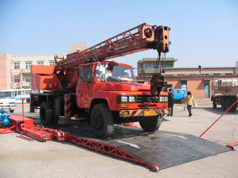 Werkpositie Mobiele voertuigveiligheidstestlijn 10000 kg Belasting CTYJ-10 Mobiele testlijn