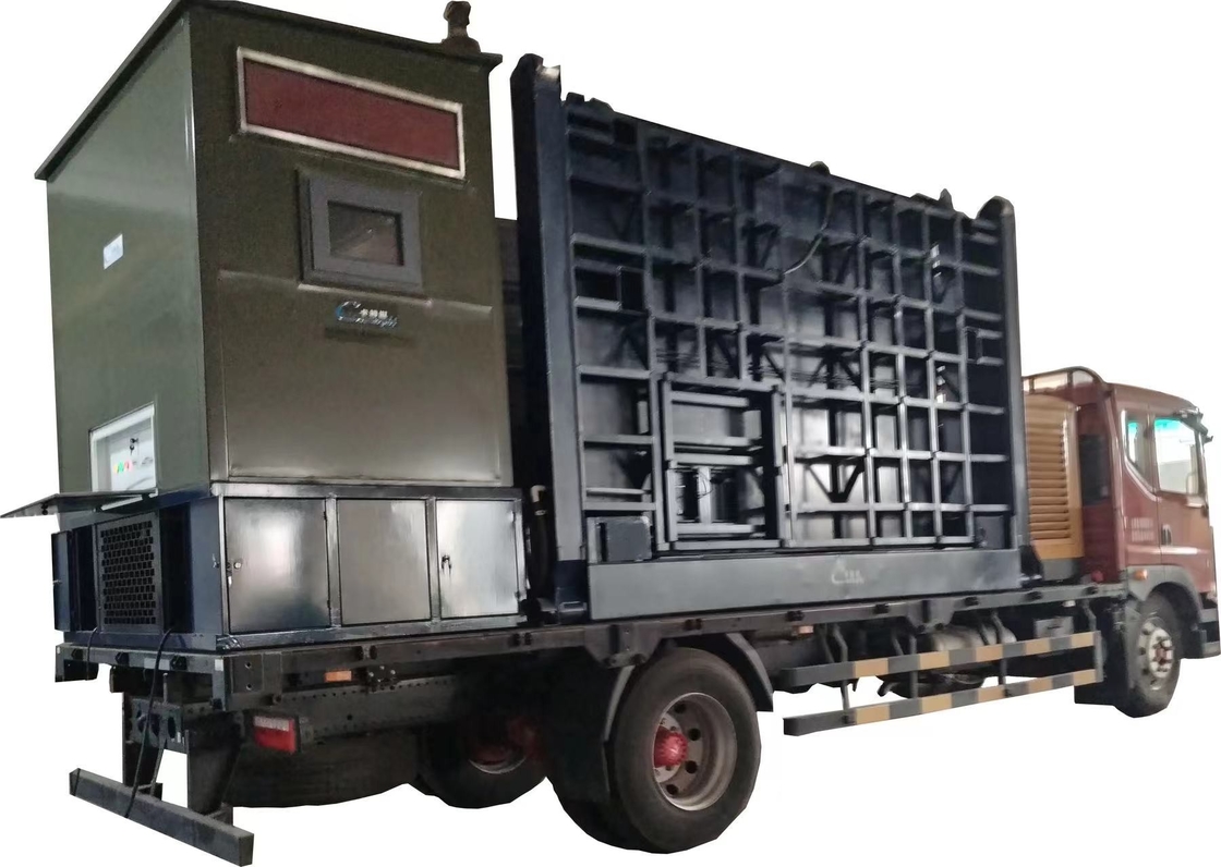 CT-21 Mobiele voertuiginspectiefaciliteit MVIF Voertuigteststations voor zware mobiele voertuigen