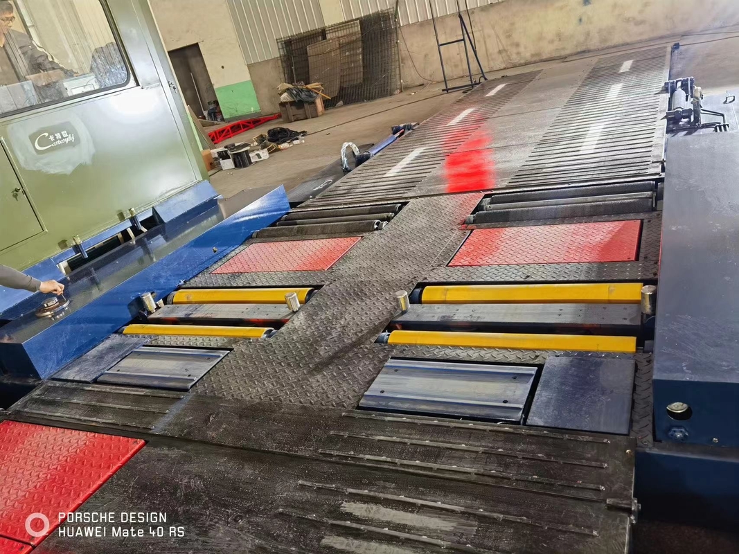 CT-21 Mobiele voertuiginspectiefaciliteit MVIF Voertuigteststations voor zware mobiele voertuigen