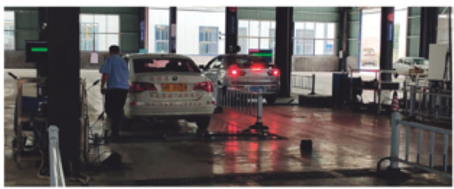 CTVMS-3 Eenvoudige testlijn voor voertuigen Transiente uitlaatgastest voor lichte benzinevoertuigen