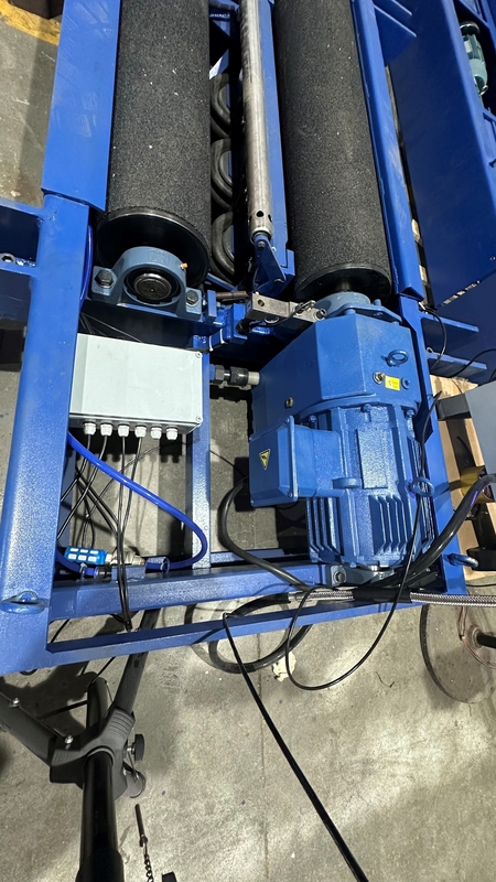 Roller tegenovergestelde krachten Type Roller rem tester Mobiele rem tester met asbelasting CTFZ-15B Fitting 15T voertuig