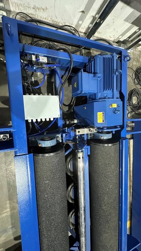 Roller tegenovergestelde krachten Type Roller rem tester Mobiele rem tester met asbelasting CTFZ-15B Fitting 15T voertuig