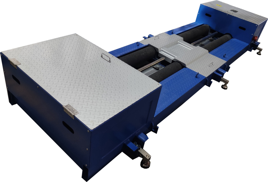 Cartesykj Roller Brake Tester Met Achsel Load Air Bag Lift Voor Auto 4000kg Voertuig Testlijn Auto Jaarlijkse Inspectie Equipme