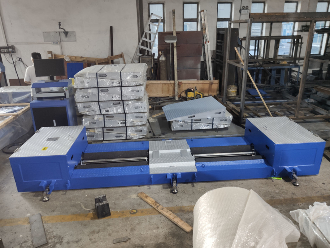 CTZD-9500M 15T Roller Mobile Brake Tester Bench Draagbare Transportable Roller voor vrachtwagens