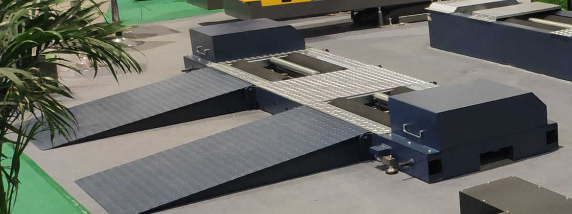 CTZD-7500M Draagbare bewegende vrachtwagenrollebremstester voor voertuigen 10T Testlijn voertuig voertuiginspectieapparatuur