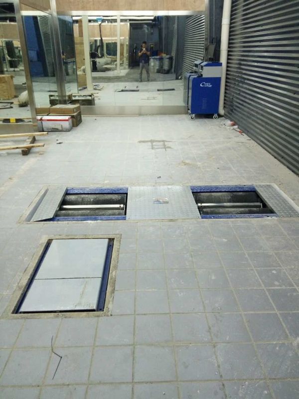 Cartesy merk CTGT-3-3C Roller Trinity voertuigtestlijn Rollenremtester met asbelasting Enkele plaat zijsliptester voor lichte voertuigen