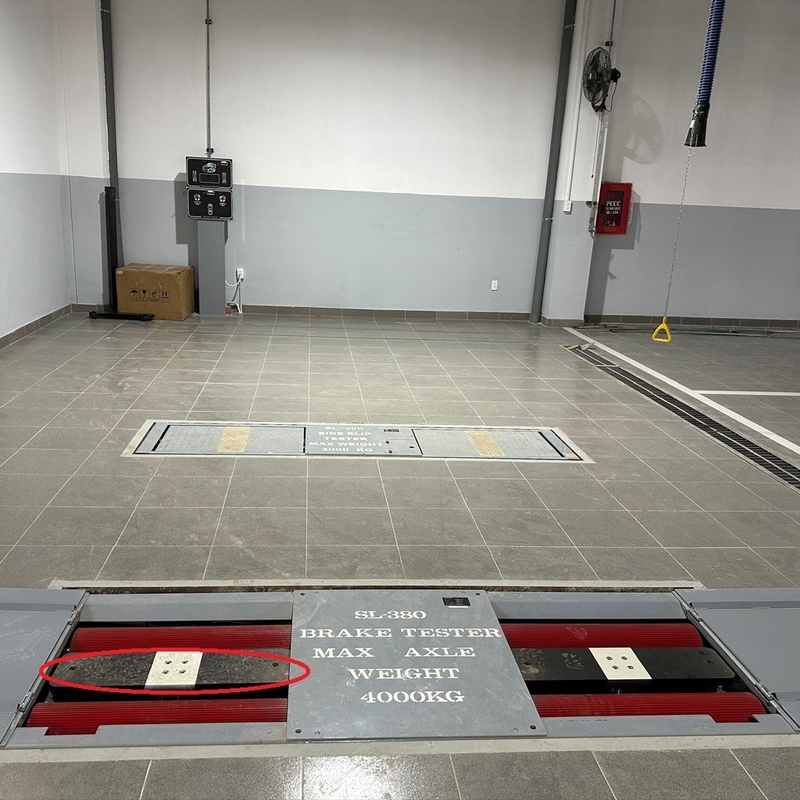 Cartesykj Roller Brake Tester Met Achsel Load Air Bag Lift Voor Auto 4000kg Voertuig Testlijn Auto Jaarlijkse Inspectie Equipme