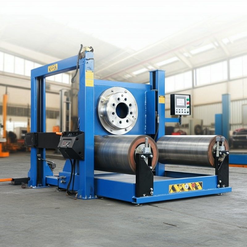 Draagbare draagbare vrachtwagenrollebremstester voor 4WD-voertuigen 10T capaciteit Voertuigtestlijn Voertuiginspectieapparatuur