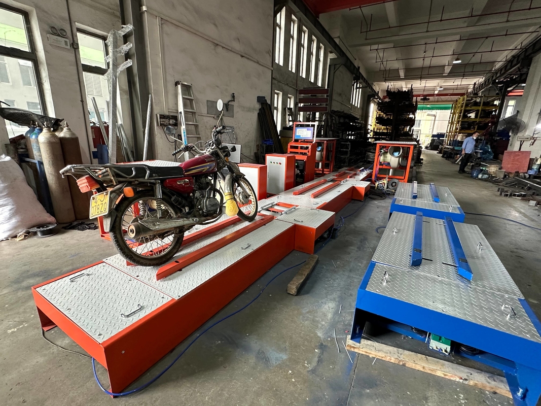 CTMT-300B Customized Comprehensive Motorcycle Tester met drie 3000 watt koelventilatoren speciaal ontworpen voor ondergrondse werking