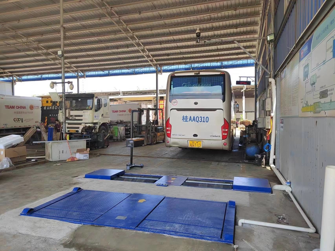 Cartesykj 10T Onderhouds- en testbaan van het voertuig Rolremtoetser met asbelasting zijdelingse glijtoetser