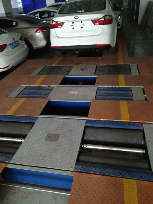 CTGT3-4C Roller 4-in-1 voertuigtestlijn Rollerremtoetser met asbelasting dubbel plaatzijglijtoetser Suspensieproef