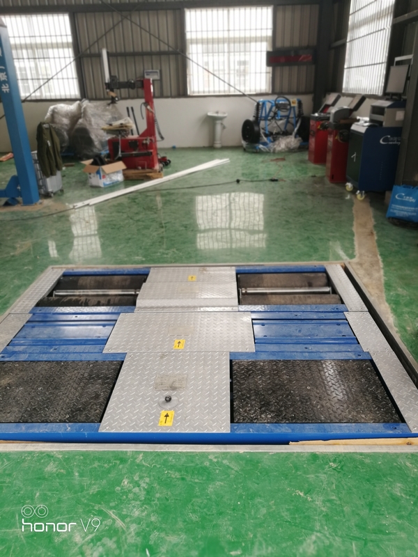 CTGT3-4C Roller 4-in-1 voertuigtestlijn Rollerremtoetser met asbelasting dubbel plaatzijglijtoetser Suspensieproef
