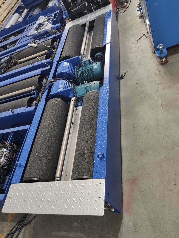 Cartesykj Voertuig Inspectie Apparatuur Rollenremtestbank 4T Rollenrem Tegenkracht Tester Met Aslast Rem Testen