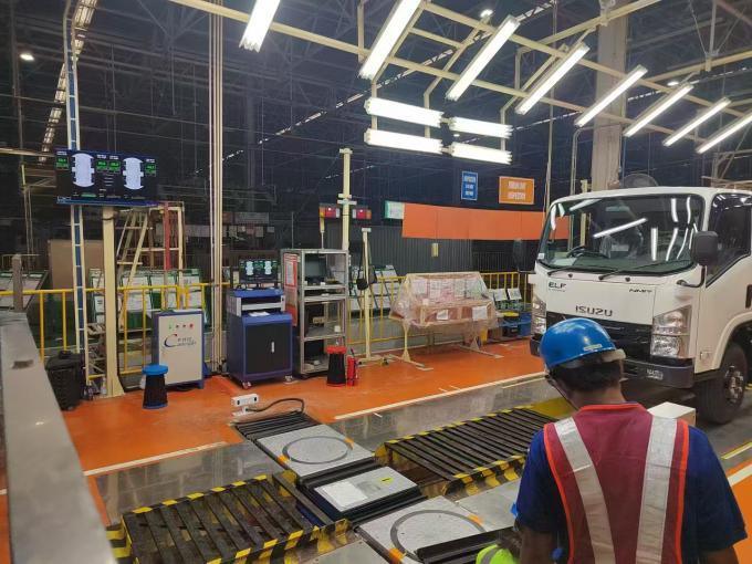 CTZJ-15 Trucks Vehicle Steering Angle Tester load 15T met LCD-besturing met touchscreen