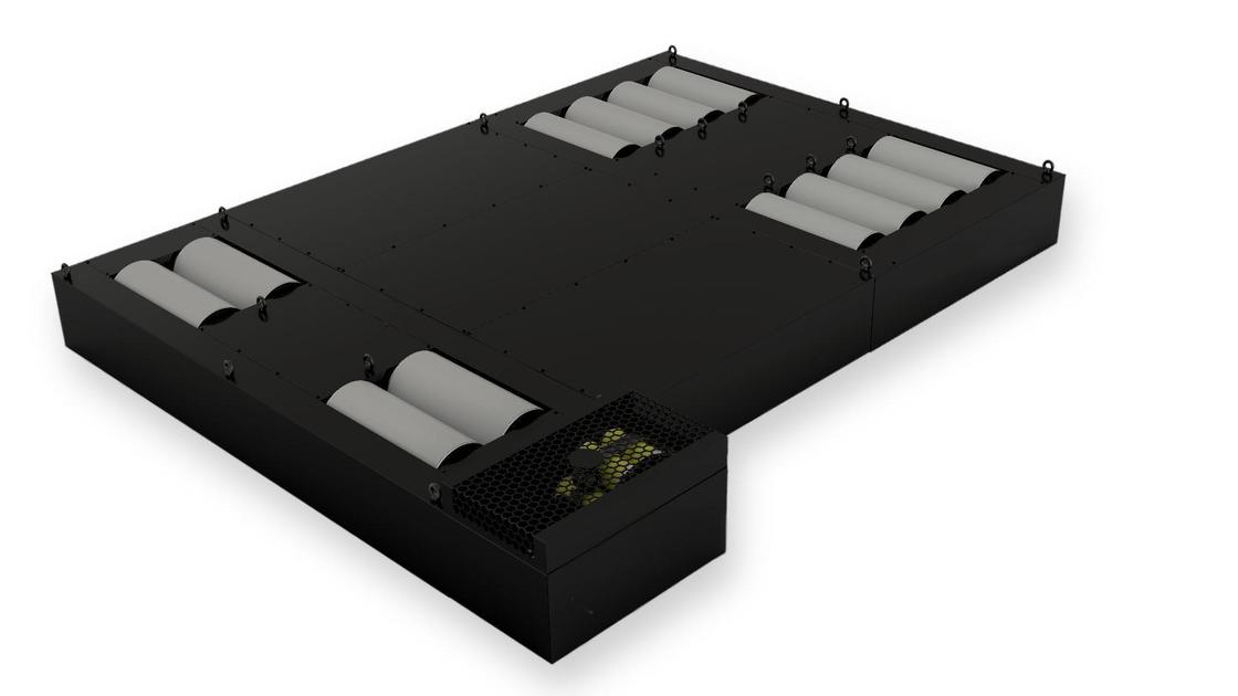 4WD Dyno Machine Chassis Dynamometer Paardenkracht Machine Met 5 Rollen In Rusland