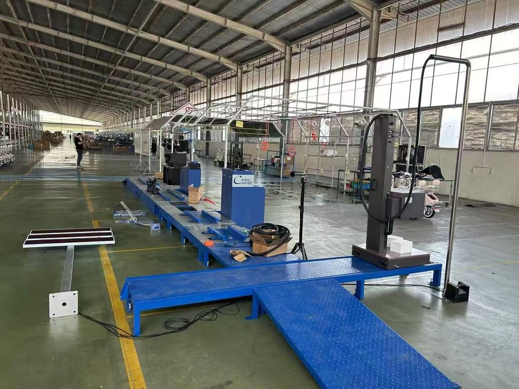 CTMT-300 Motorfiets (EV) tester voor twee wielen Motorfiets veiligheid prestatie testlijn