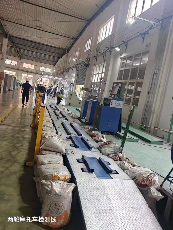 CTMT-300 Motorfiets (EV) tester voor twee wielen Motorfiets veiligheid prestatie testlijn