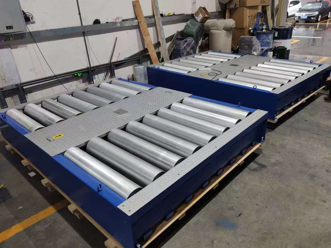Cartesy Pneumatische CTZG-15 Vrijlooprol voor Inspectieapparatuur voor Voertuigen met 15T Capaciteit, Corrosiebestendig en Pneumatisch Vergrendelbaar