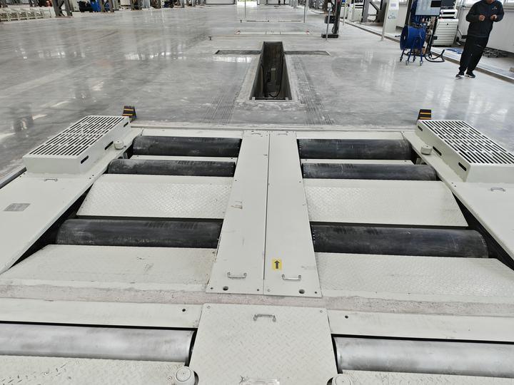 CTDCG-14 Drie-assige zes-rollen voertuig chassis dynamometer automotive dynamo paardenkracht machine