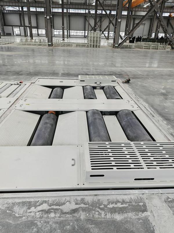 CTDCG-14 Drie-assige zes-rollen voertuig chassis dynamometer automotive dynamo paardenkracht machine