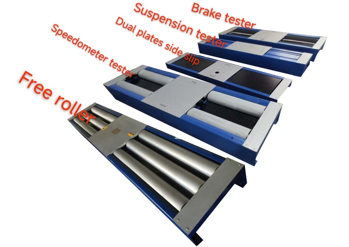 5-in-1-rollenremtester met 4000 kg maximale asbelasting Gepatenteerde zandroller en industriële besturingscomputer