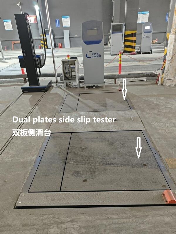 Cartesy 10t Laadvermogen CTCH-10 Voertuig Zijwaartse Slip Tester Voor Voertuiginspectieapparatuur Voor Vrachtwagens En Auto's