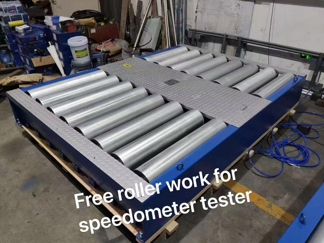 Cartesy Pneumatische CTZG-15 Vrijlooprol voor Inspectieapparatuur voor Voertuigen met 15T Capaciteit, Corrosiebestendig en Pneumatisch Vergrendelbaar