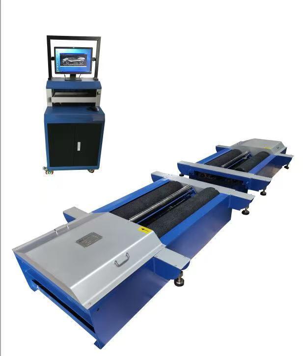 Cartesykj merk CTFZ-13B Roller Brake tester Tegenovergestelde Krachten Tester Met Aslast Montage 15T Voertuig Auto Rem Rollers