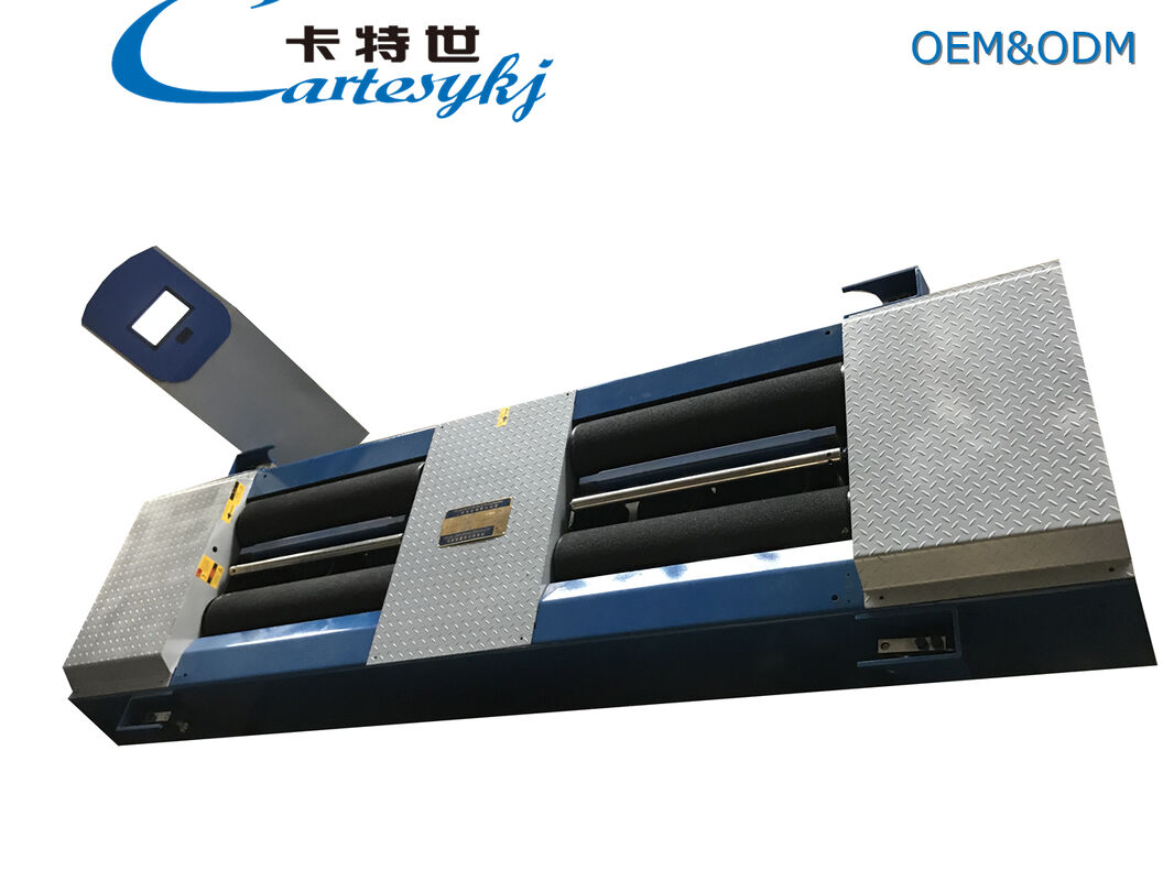 Cartesykj merk CTFZ-13B Roller Brake tester Tegenovergestelde Krachten Tester Met Aslast Montage 15T Voertuig Auto Rem Rollers