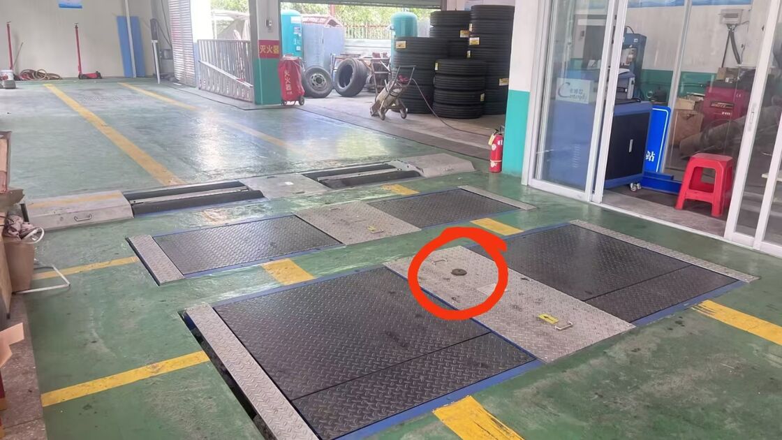 Cartesy 10t Laadvermogen CTCH-10 Voertuig Zijwaartse Slip Tester Voor Voertuiginspectieapparatuur Voor Vrachtwagens En Auto's