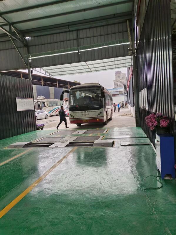 Cartesy Automobile Roller Brake Tester ForcesWith Axle Load CTFZ-10B  10T Vehicle Roller Brake Tester for heavy duty vehicles