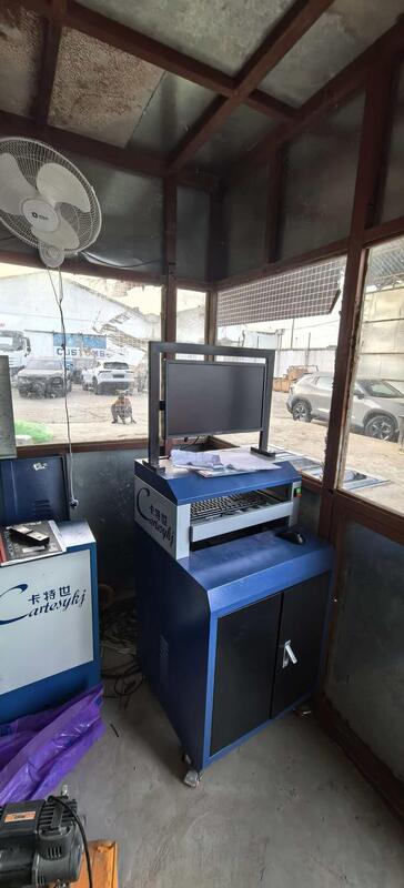 Cartesy merk Kenia case 5-in-1 Roller Brake Tester met 4000kg aslast, slipmeter en wielophangingstester