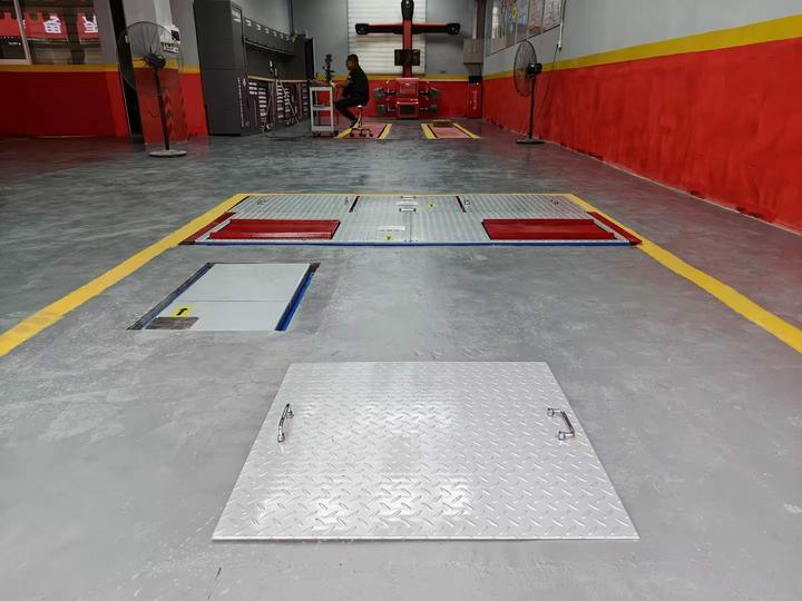 CTGT-3-4 Roller 4-in-1 voertuigtestlijn Rollerremtoetser met asbelasting Eenvoudige plaat zijdelingse sliptoetser Suspensieproef schokabsorptie en demptoetser