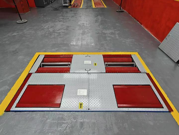 CTGT-3-4 Roller 4-in-1 voertuigtestlijn Rollerremtoetser met asbelasting Eenvoudige plaat zijdelingse sliptoetser Suspensieproef schokabsorptie en demptoetser