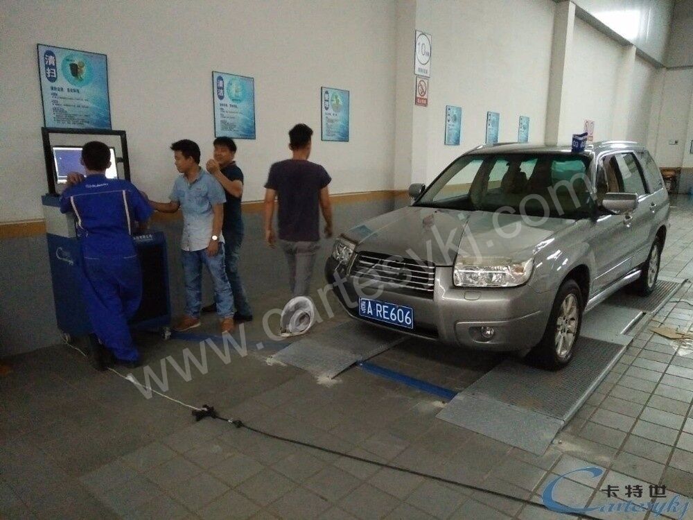 220V Spanning Ultra Flat Plate Test Line voor auto's Remtestbelasting Test Sideslip