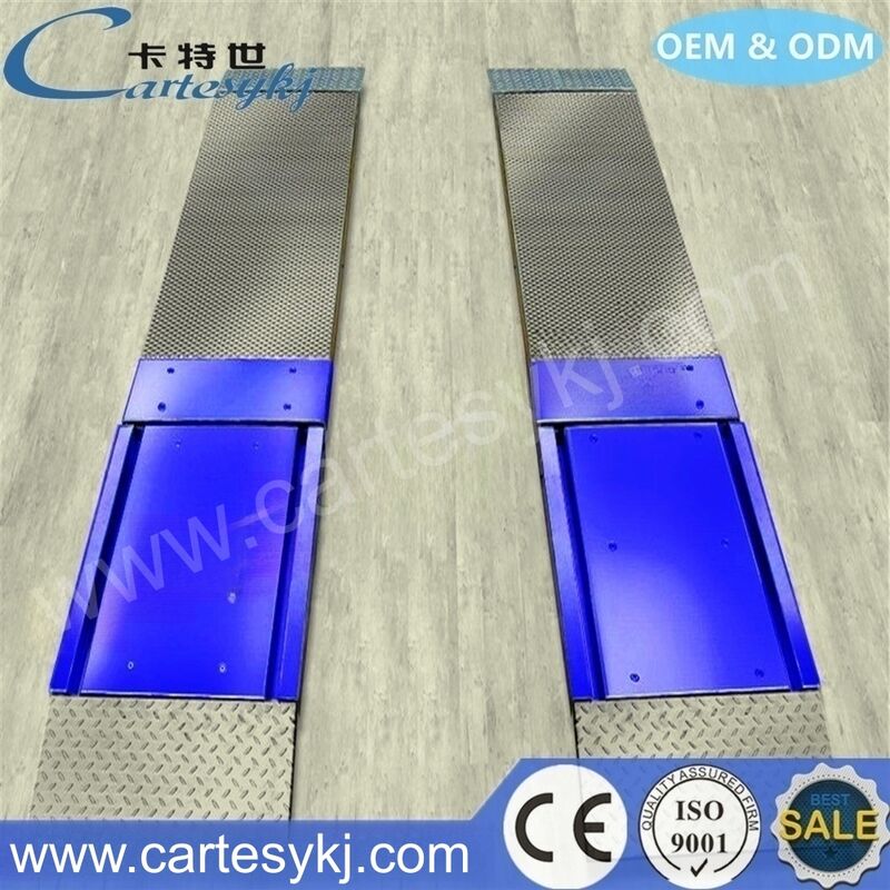 220V Spanning Ultra Flat Plate Test Line voor auto's Remtestbelasting Test Sideslip