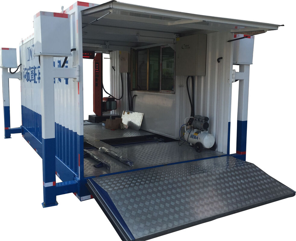 Cartesykj Mobiele motorfiets testlijn faciliteit Veiligheidstestlijn 700 kg Belasting CTMYJ-750B Mobiele teststation